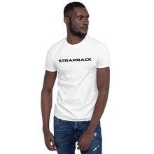Load image into Gallery viewer, Straprack T-Shirt (Black Letters)