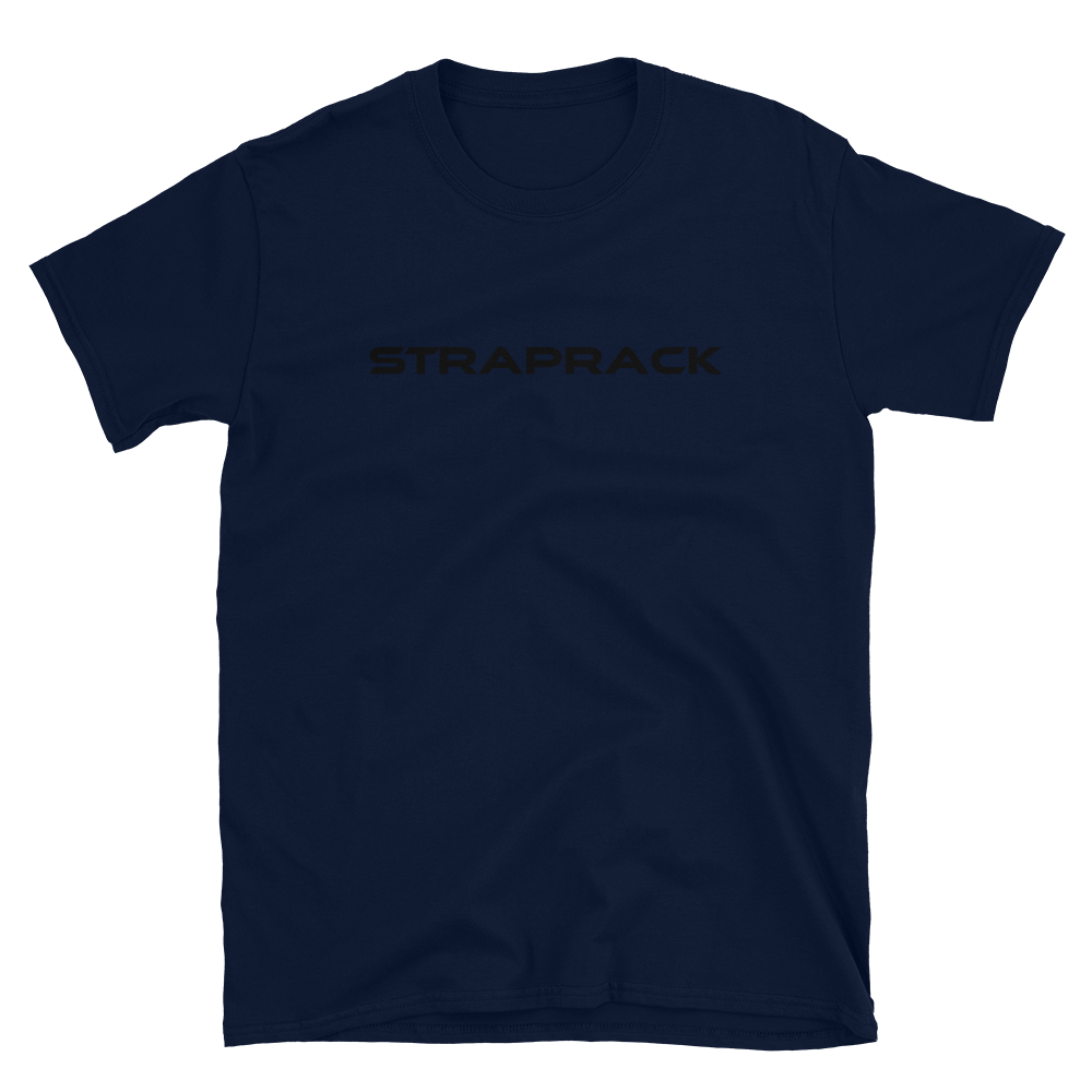 Straprack T-Shirt (Black Letters)